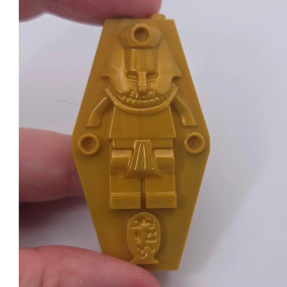 LEGO Sarcophagus Lid Pearl Gold Good 30164 Lego Group Authentic Piece